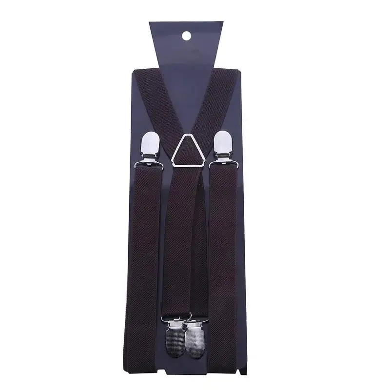 Kreative verstellbare Hosenträger für Männer und Frauen, X-Rücken, elastische Hosenträger, 2, 5 cm Breite, 4 Clip-Design, modisches Accessoire – Detail 13