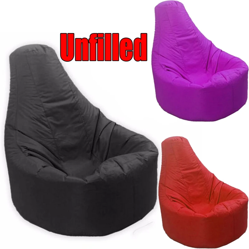 bean bag chair 1 PCS Lazy Sofas Cover Bean Bag Sofas Chairs Without Filler Lounger Seat Pouf Puff Couch Tatami Living Room Bedroom Chair