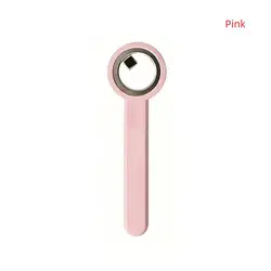 Circular Cat Eye Nail Art Magnet Ring with Handle for DIY Gel Polish Effects (Pink)