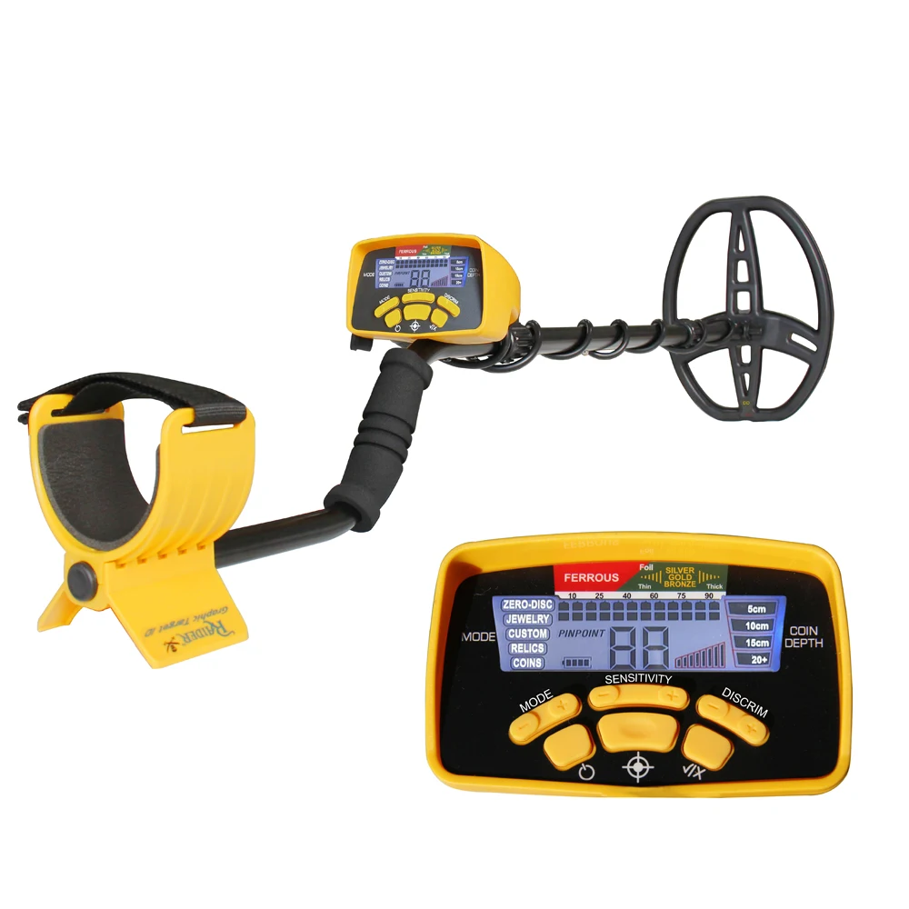 Professional Underground Metal Detector MD 6450 with Backlight LCD Digital display MD 6350 with 11 Waterproof
