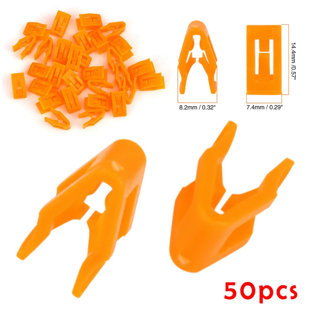 

Body Trim Panel Clips 50pcs For Center Console For Ford For Replacement High Quality Long Service Life