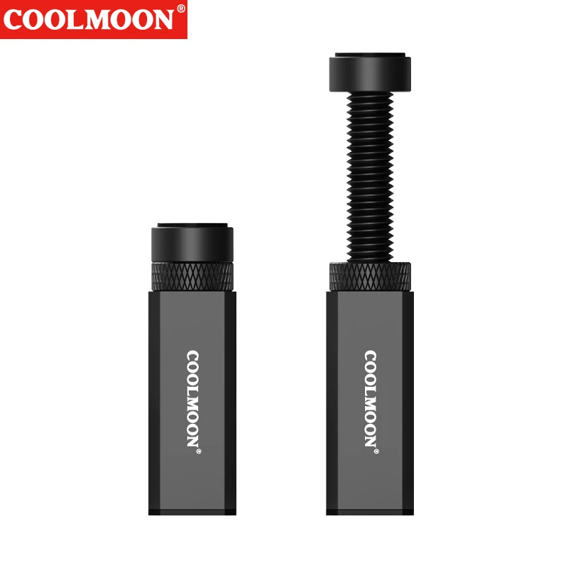 COOLMOON 그래픽 카드 지원 마그네틱 베이스 그래픽 카드 지원 브래킷 ATX/M-ATX/ITX 섀시용 긁힘 방지 알루미늄 합금