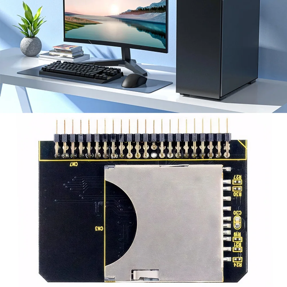 노트북용 SD 카드-2.5 인치 IDE 어댑터, SSD 메모리 카드 변환기, IDE 확장 카드, 5V 메모리 확장 카드, 44 핀, 3-1 개
