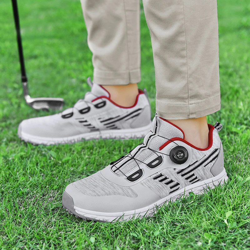 Professional Golf Shoes Men Sport Lightweight Golfer Footwear Outdoor Golfing Trainers Athletic Walking Golfing Sneaker