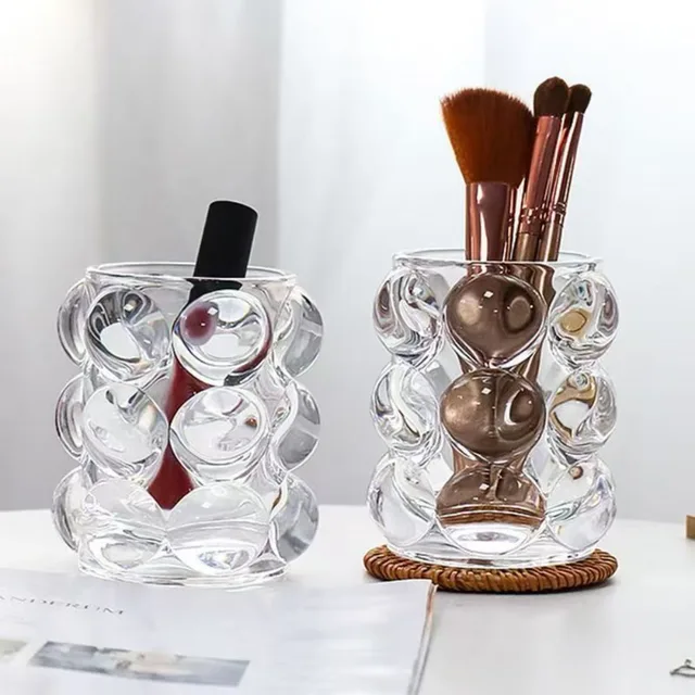 Creative Makeup Brush Storage Cylinder,Simple Windshield Pen Holder,Large-capacity Design,Suitable Storage Bottles,Ashtrays 4