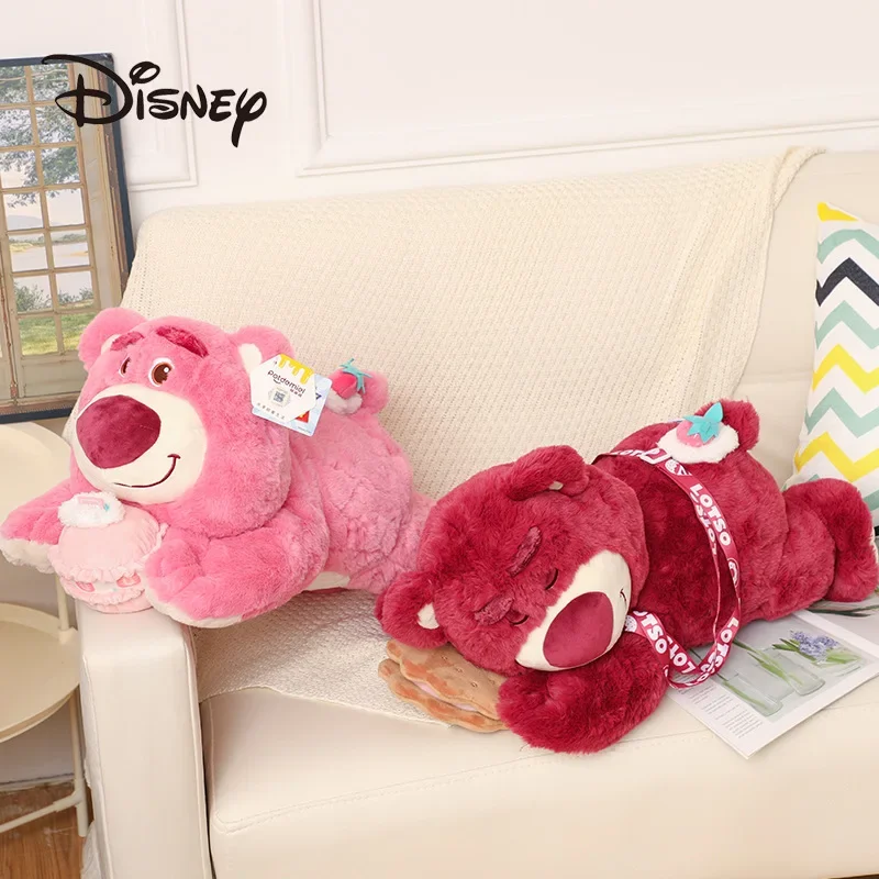 

Anime Disney Original Biscuits Doughnut Lots-O-Huggin Bear Cute Plush Dolls Shoulder Bag Fashion Kawaii Girls Stuffed Doll Gift