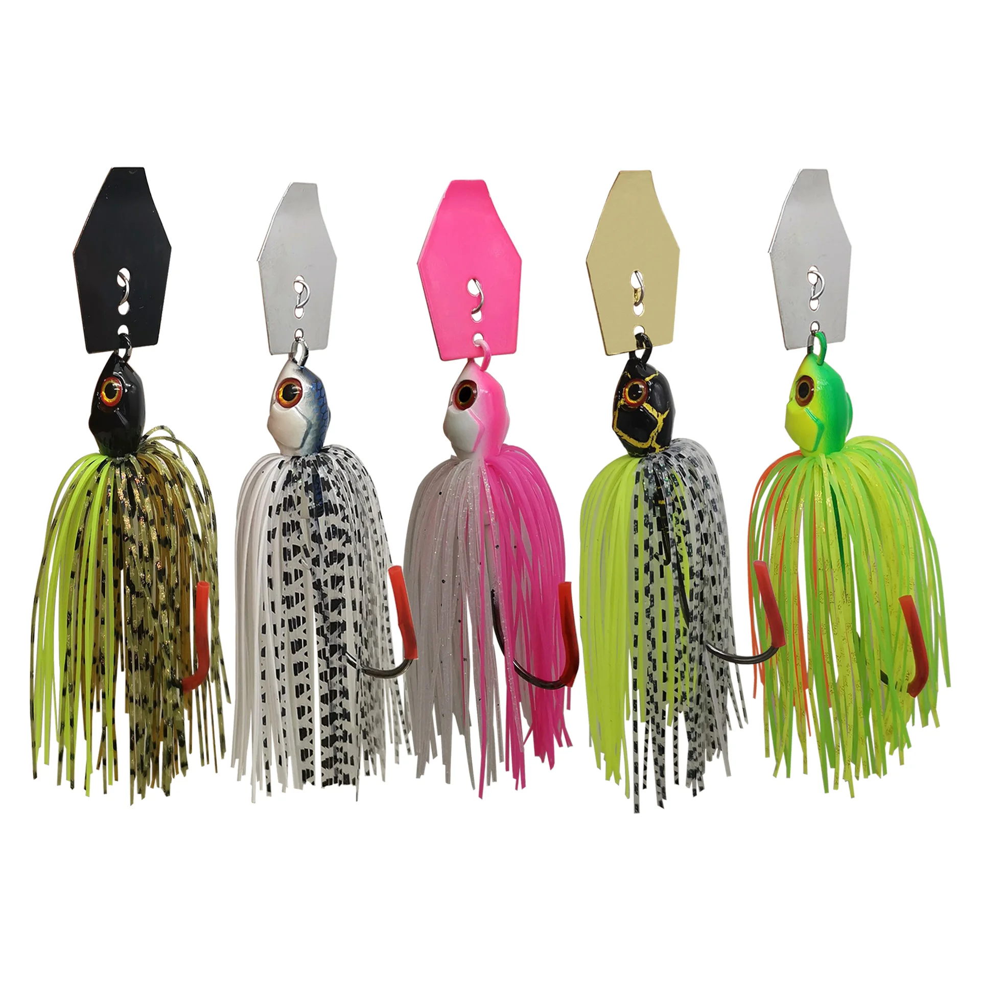 Newofview Lot De 3 Leurres De Pêche En Caoutchouc Pour