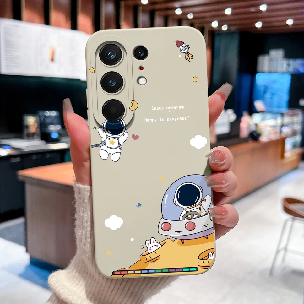 Abstract Line Art Print Liquid Silicone Shockproof Case with Camera Protection