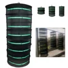 8 Layer Drying Net For Herb Fish Hanging Basket Folding Dry Rack Herb Dryer Bag Stainless Steel+Mesh Cloth 1