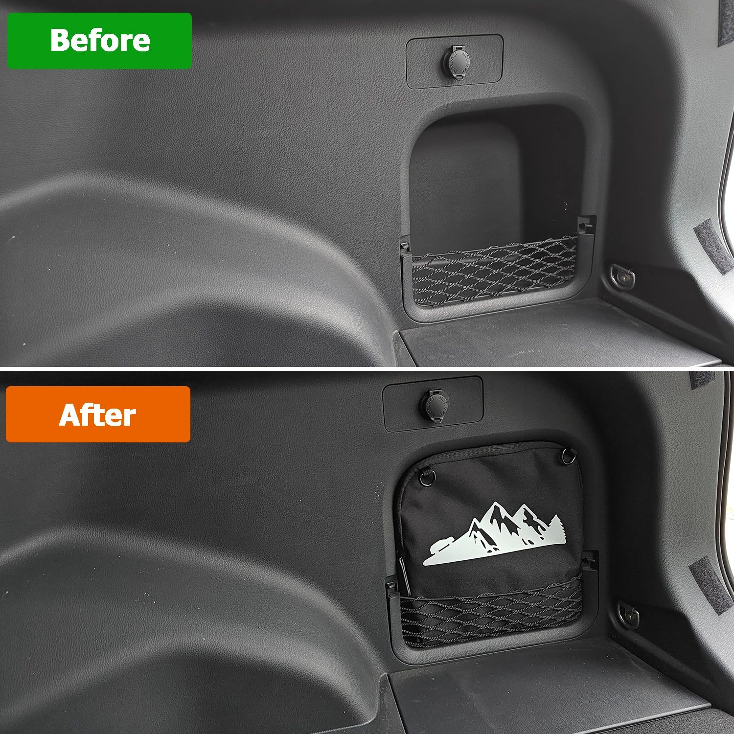 트렁크 주최자 다기능 배낭, Toyota Rav4 용 트렁크 큐비 보관 가방 2025 2024 2023 2022 2021 2020  2019-Freehip.co.kr