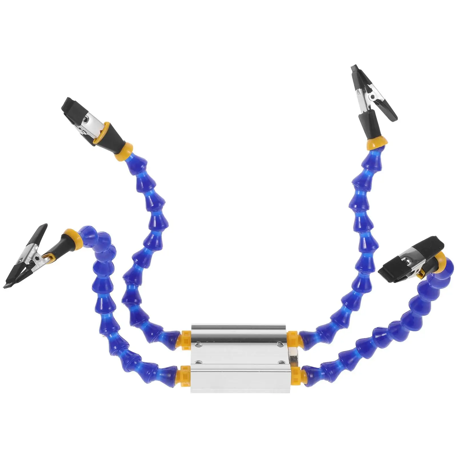 Four Flexible Arms Welding Clamp Durable Soldering Helping Hand Station Repair Tools Circuit Accessories Gooseneck Stand PCB