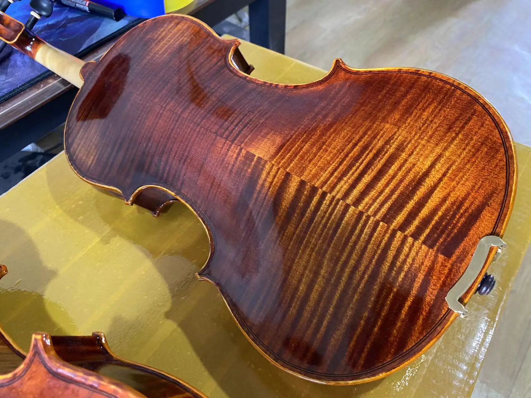 

Сильный тон! Полностью ручная работа скрипка 4/4 Stradivari vionlino Профессиональный музыкальный инструмент + чехол, лук, канифоль, струны для скрипки