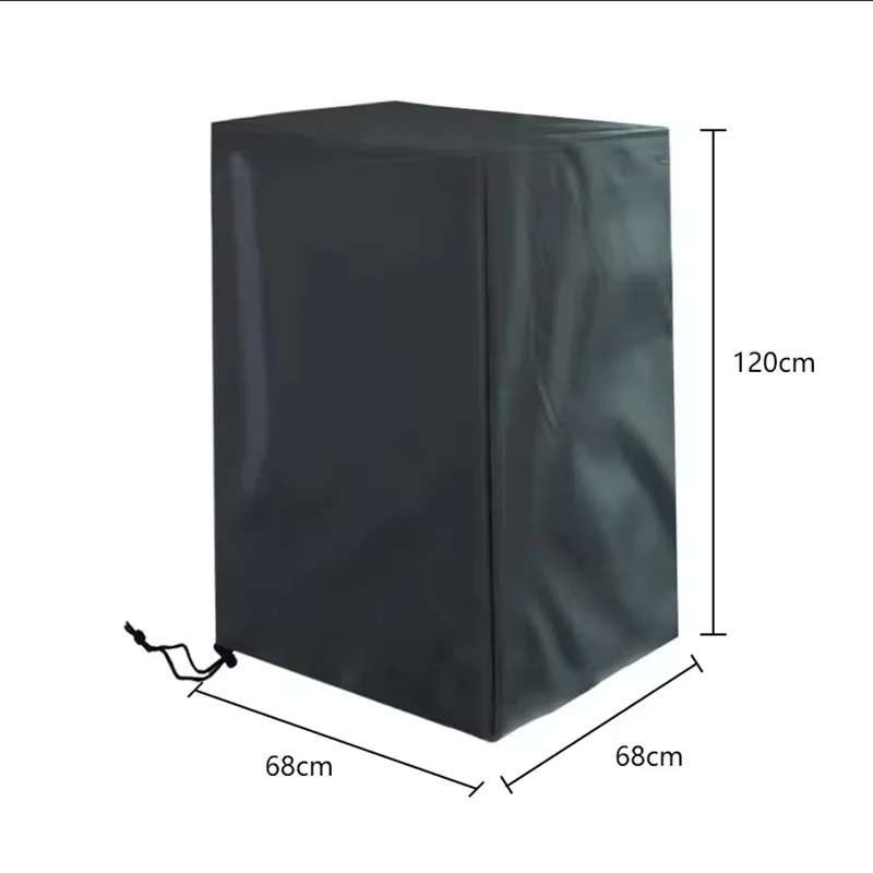 Premium Outdoor Stacking Chair Cover - Durable Dustproof Garden Furniture Protector with Storage Bag