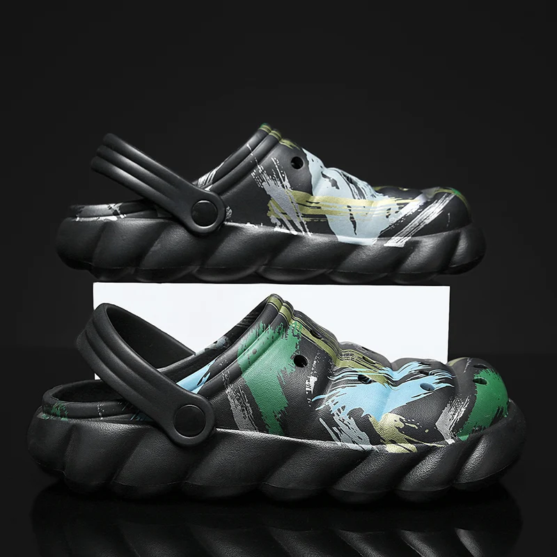 Mens Fishing Sandals Summer Garden Clogs Sandal Beach Sandals Outdoor Sports Slippers