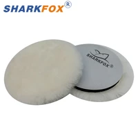 5 pieces/set 6Inch Wool Polishing Pad For Polisher Machine Waxing Polishing Buffing Car Paint Care Polisher Pads For Car Polish 1