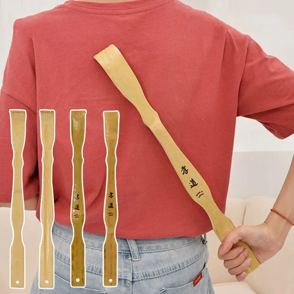 

Durable Wooden Health Products Bamboo Massage Board Back Roller Stick Scratching Backscratcher Massage Stick Back Scratcher