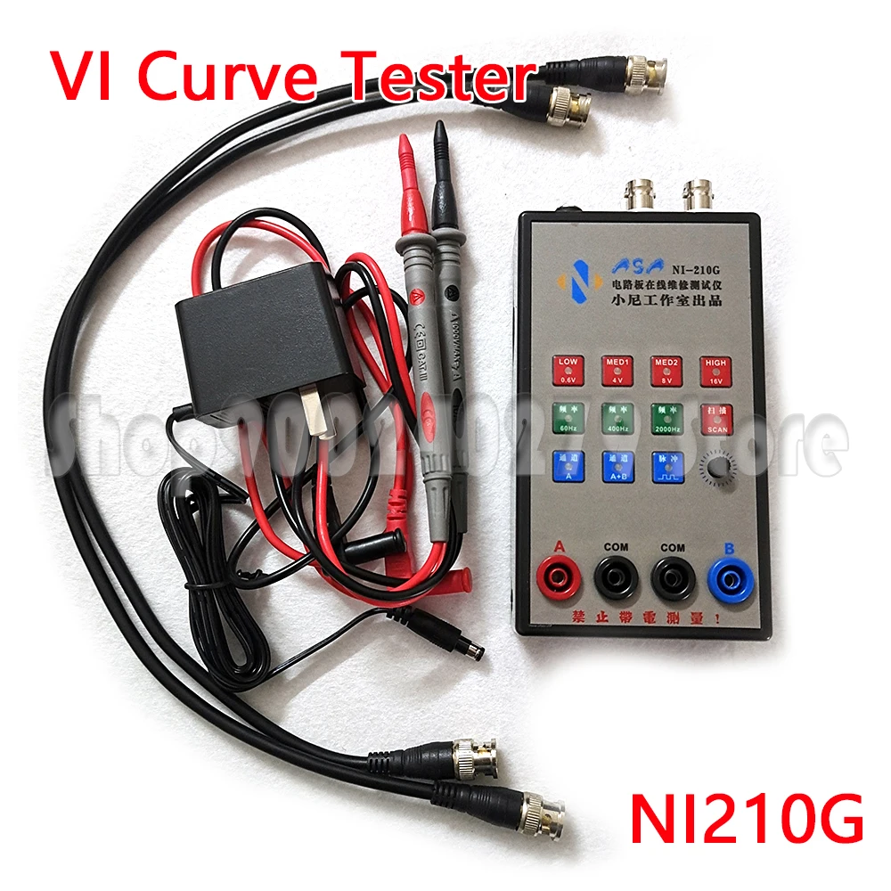 

Тестер кривой VI NI210G AB, двухканальный дисплей