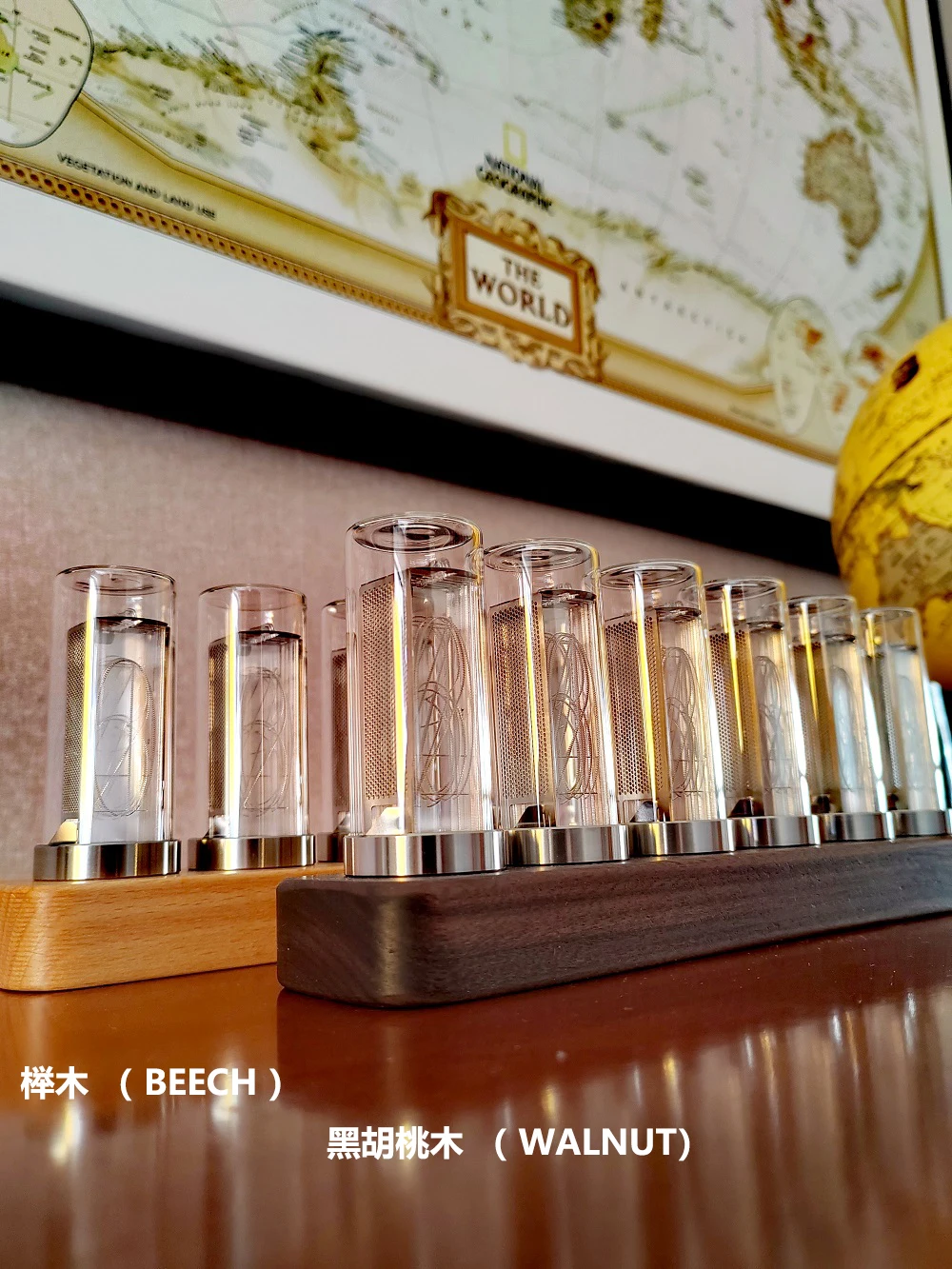 Kit Orologio Digitale Fai Da Te Con Tubi IN-12 - Display 7 Colori RGB, PCB 122x46mm, Alimentazione USB - Foto 8