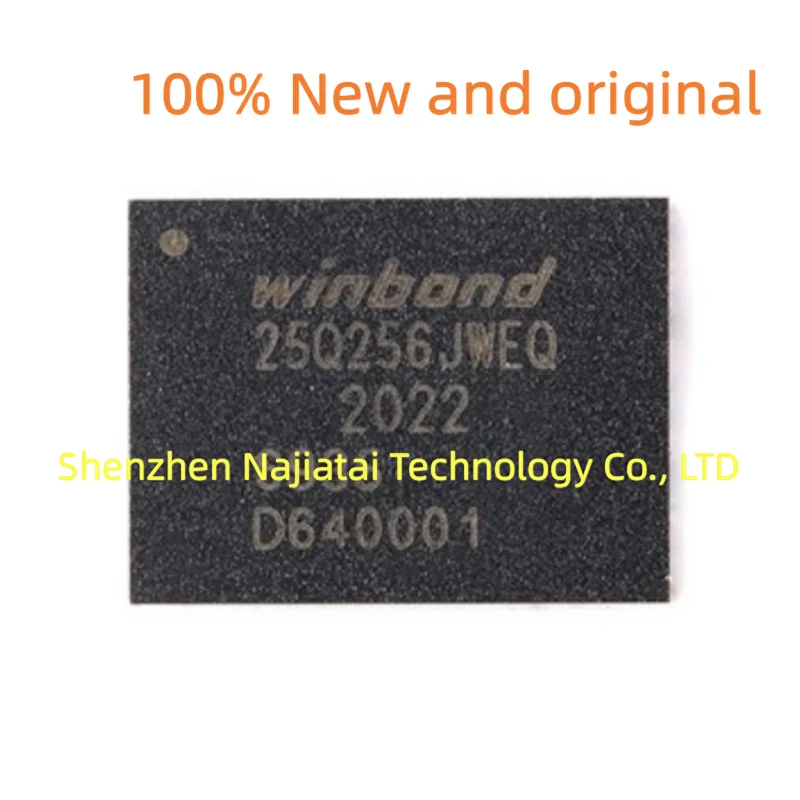 

5PCS/LOT 100% New original W25Q256JWEIQ W25Q256JWEQ 25Q256JWEQ WSON8 IC