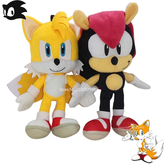 Brinquedo de pelúcia sônico para crianças, Knuckles Tails, desenhos  animados fofos, boneca anime macia, presente de aniversário, venda quente,  25-30cm - AliExpress