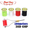 Royal Sissi Superior 30D fly tying GSP thread Gel Spun Polyethylene high tensile fly thread even for 24#26# fly fishing hooks 1