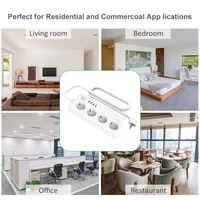 LELLKI Zigbee Power Strip Tuya Smart Life Switch Plug Electrical Socket Zigbee2mqtt Extension Cord 1.8 With Alexa SmartThings - Image 5