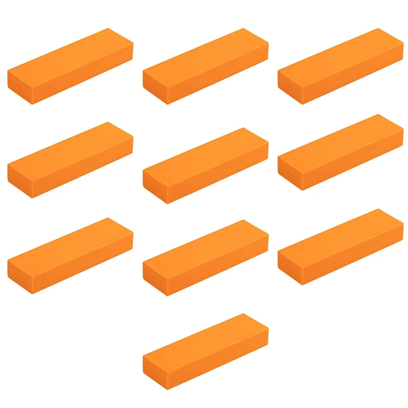 

10PCS Stainless Steel Decontamination Artifact Eraser Rust Eraser Cleaning Eraser For Steel Stainless Surface Durable