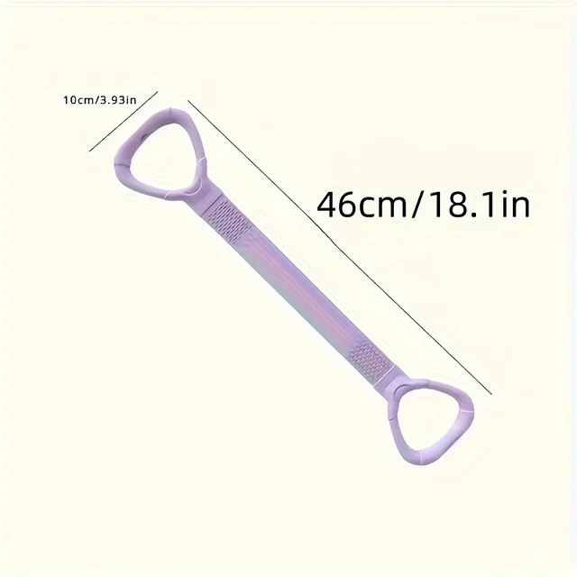 Multi-Functional Figure 8 Resistance Band for Full Body Workout - TPE Elastic Fitness Strap for Strength Training, Yoga, Pilates 3
