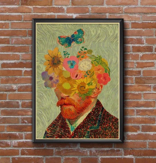 Vintage charm meets Van Gogh in the Oil Painting Poster