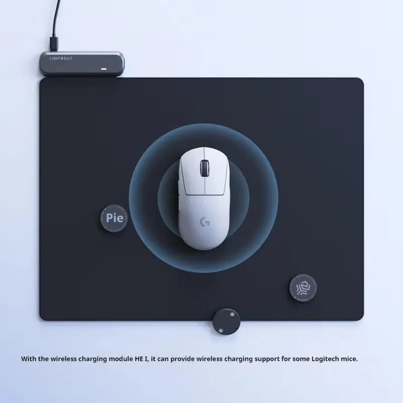 Compatible With Logitech Mouse Wireless Charging Mouse Pad Powerplay Alternative 2x Charging Area