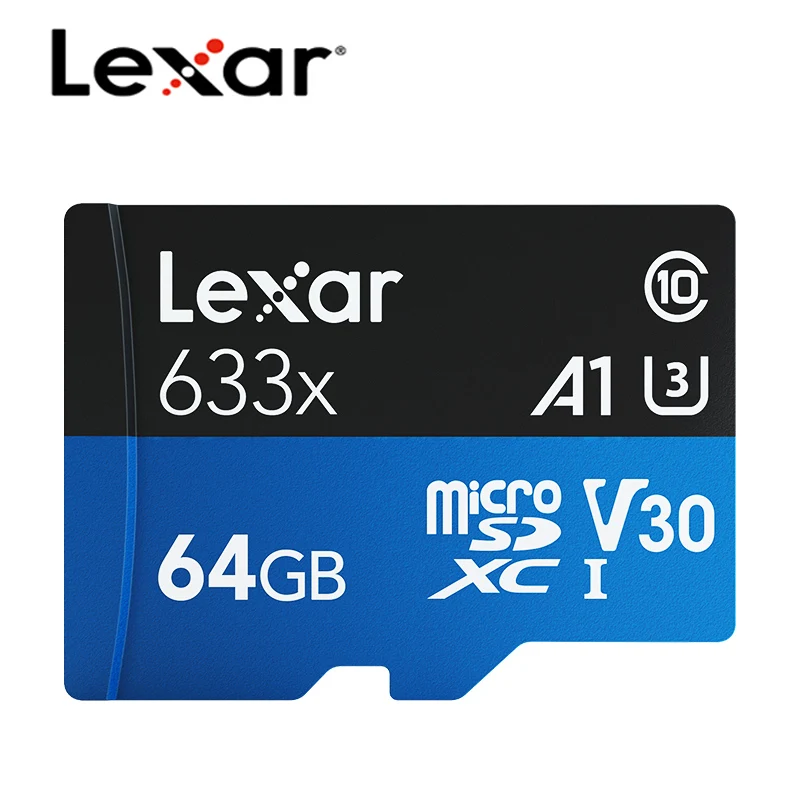 Lexar Micro SD 128GB 32GB 64GB 256GB 512GB Micro SD Card SD/TF Flash
