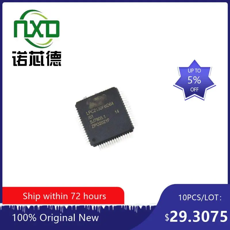 

10PCS/LOT LPC2132FBD64 LQFP64 active component device new and original integrated circuit IC chip component electronics