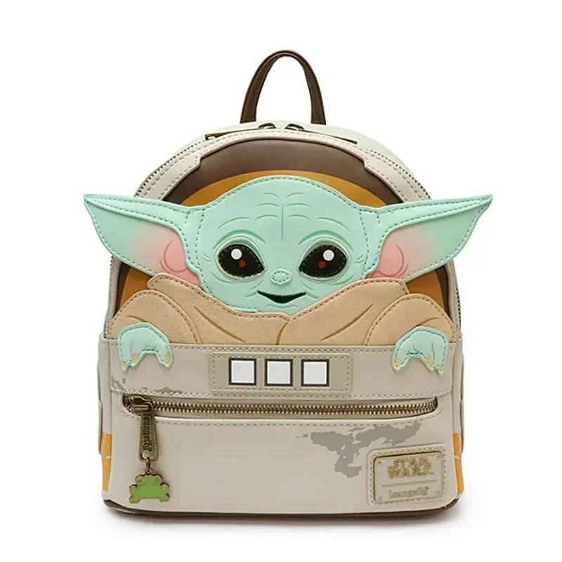 Toy Story 3 Alien Three-eyed Leather Backpack Fashion Backpack High Quality Cartoon Leisure Children's School Bag Gift 3