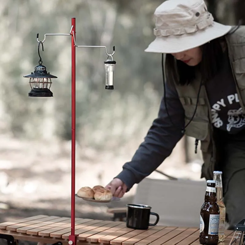Portable Camping Lantern Stand 5