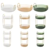 360 Degree Rotating Cosmetic Display Case Light Luxury Makeup Organizer Versatile Space-Saving for Dressing Table Washing Table 2