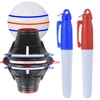 1Pcs Golf Ball Line Marker With 2Pens Drawing Marker Putting Practice Tool Golf Ball Mark Tool Alignment Putter Marking Liner 1