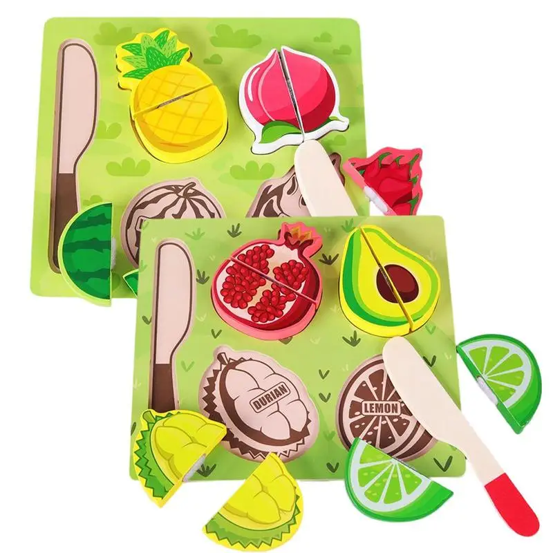 

Милый мультяшный 3D Деревянный пазл, игрушки Монтессори, детский Развивающий Пазл «Hands-on» для мальчиков и девочек 1, 2, 3 лет