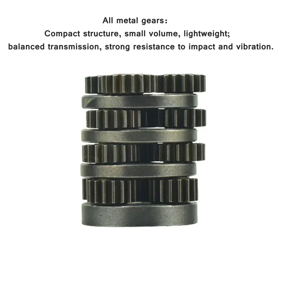 20mm 직경 DC 유성 감속 기어박스 130/180 모터용