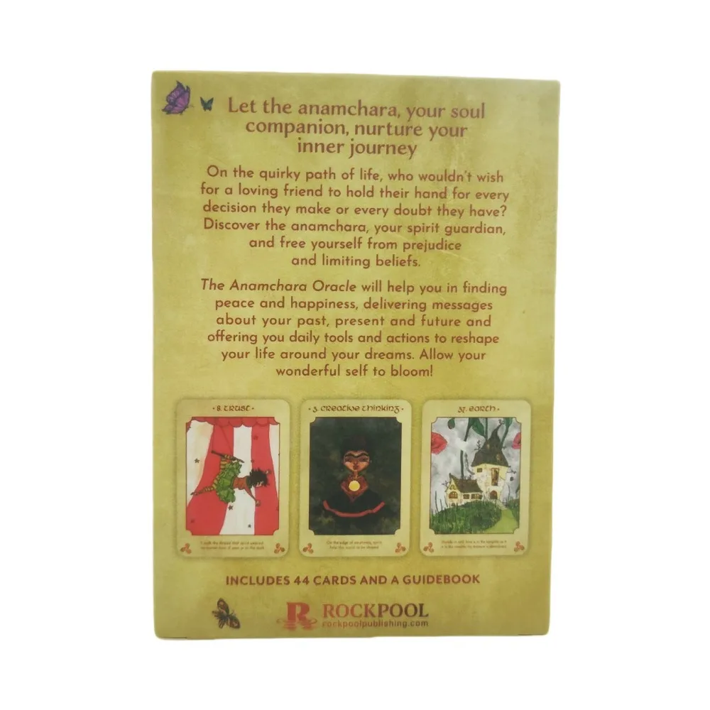 44 Pcs Cards Anamchara Oracle: Be Guided By Your Loving Soul Companion 10.4*7.3cm 5