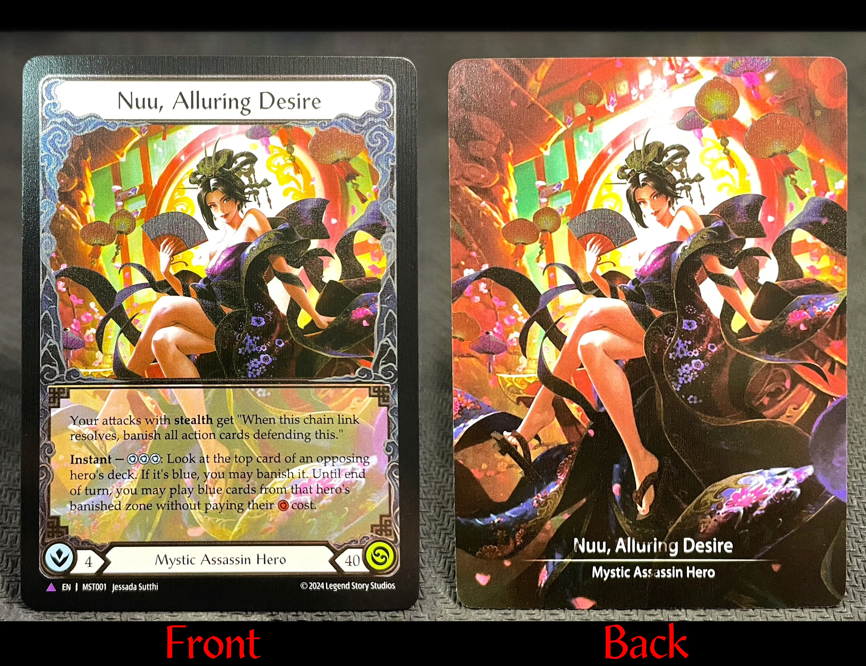 FAB COLD FOIL Crown of Dominion Felling of the Crown Flick Knives