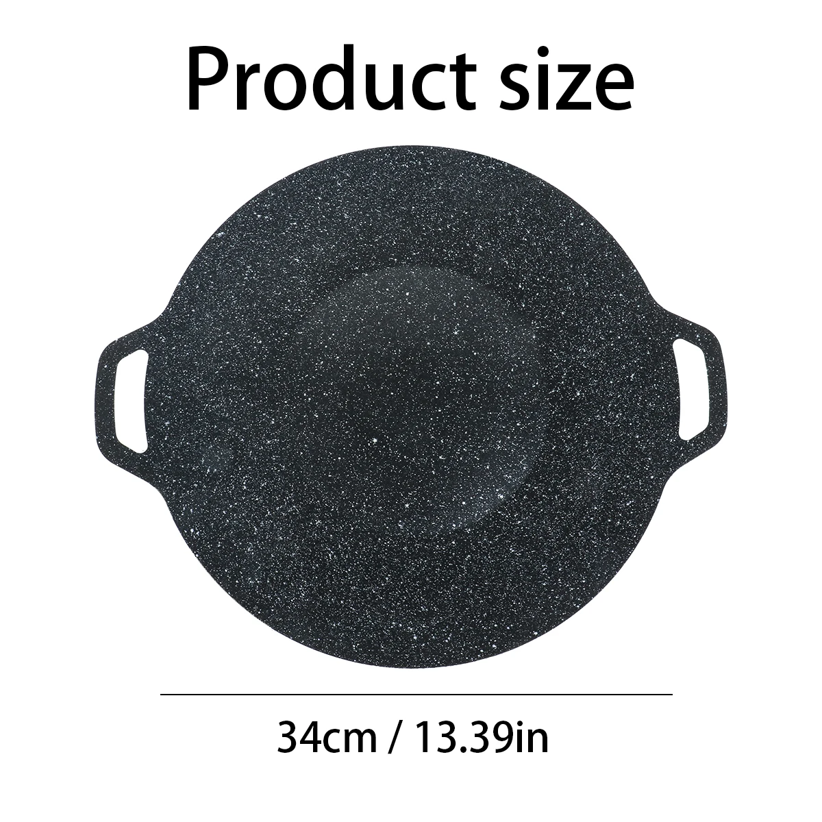 Multi-Griddle Tawa Iron Plate Korean Barbecue Grill - 34M