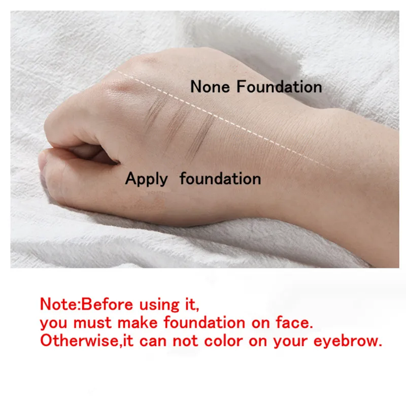 Veecci Hard Microblading Eyebrow Pencil Waterproof Lasting Eye Brow Pen Definition Enhancers Natural Eyebrow Applicator 5