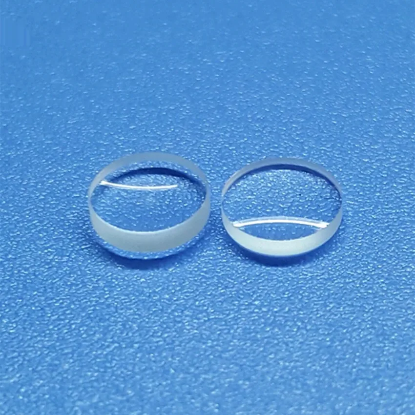AR 코팅 비구면 평면 볼록 유리 레이저 렌즈, 직경 5mm 초점 거리 6.2mm, 8mm, 10mm, 2 개