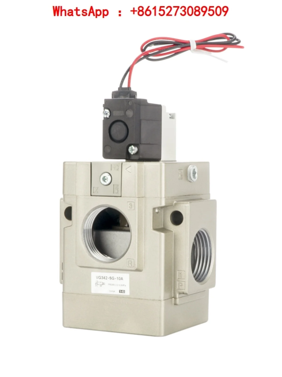 

SMC pneumatic solenoid valve VG342-5G-10A pilot operated solenoid control valve 24V two position three-way vacuum