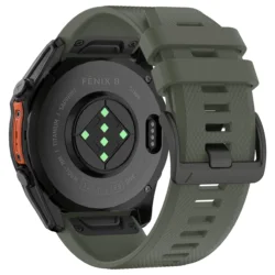 Durable Multi - Fit Premium Watch Strap - Versatile 22/26mm QuickFit Bracelet - 22mm QuickFit (Army green)