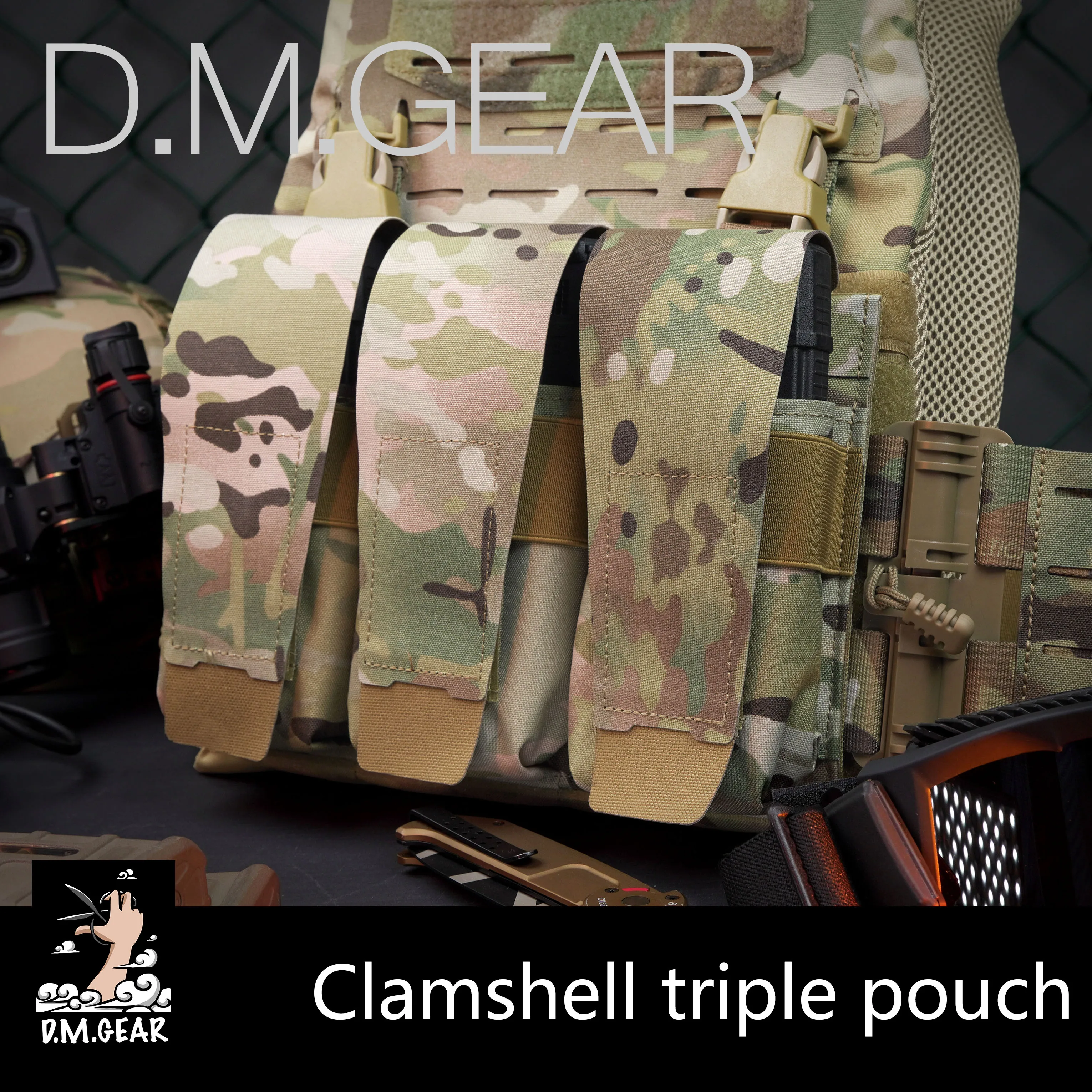 

DMGEAR Hunting Tactical Magazine Pouch Flashbang Dummy Bag Modular Paintball Airsoft Mag Holder Military Equipment Accessories