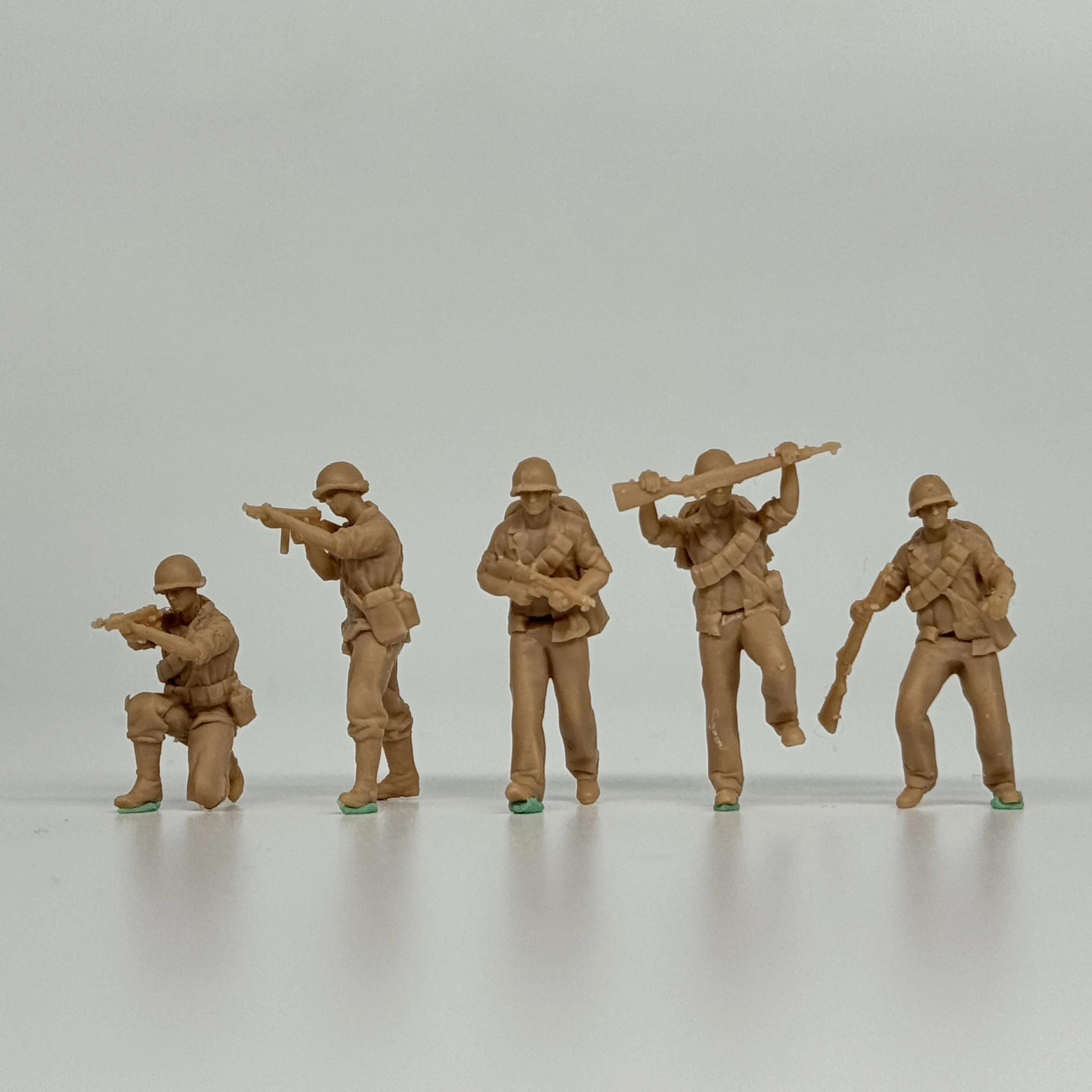 1/72 Scale Resin Model WWII US MARINES PACIFIC SET Figures