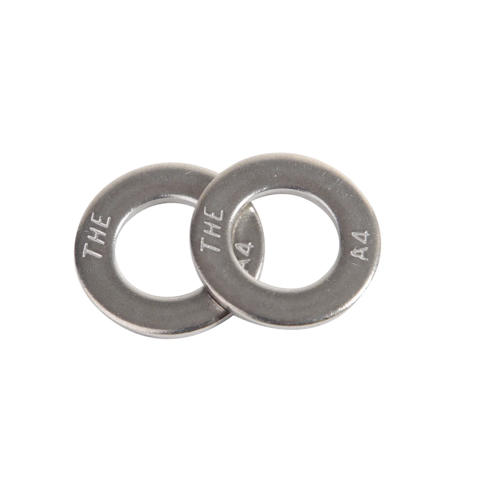 Plain Washer M2 M2.5 M3 M3.5 M4 M5 M6 M8 M10 M12 M14 M16 M18 M20 M22 M24 DIN125 304/316 Stainless Steel Flat Washer
