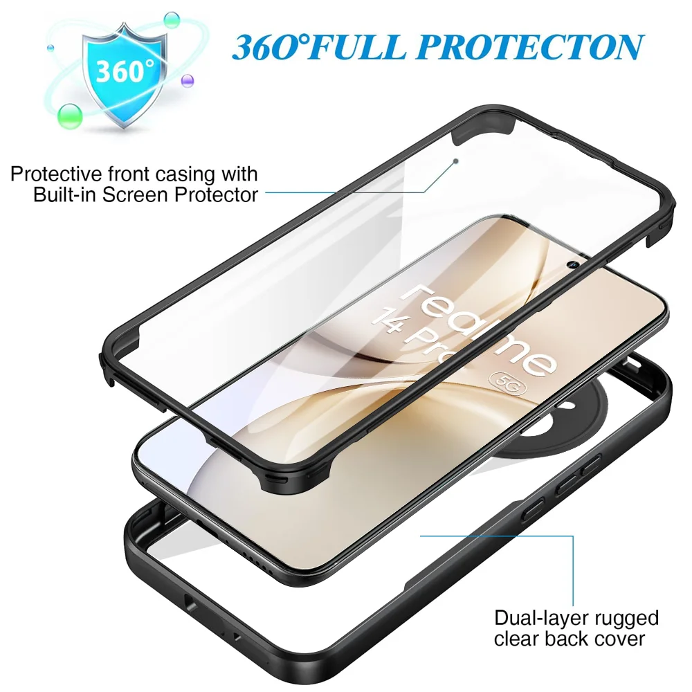 Full Body Protection Shockproof Clear Case - Premium Protective Cover