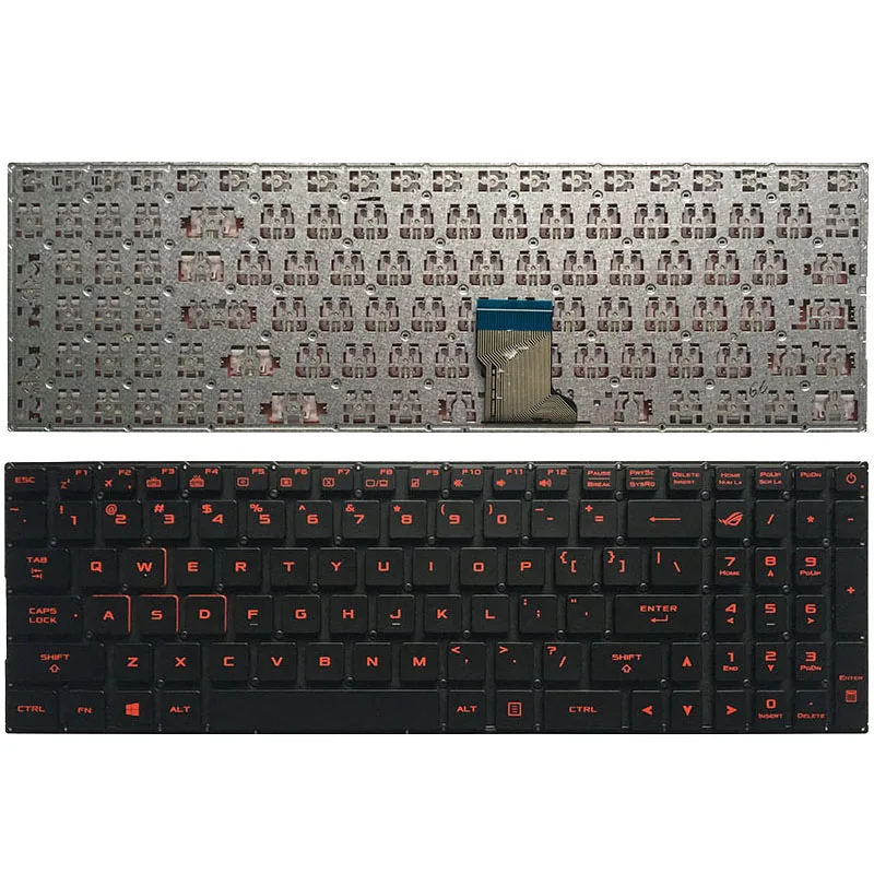 

Английская клавиатура для ноутбука ASUS GL502 GL502V GL502VM GL502VT GL502VY US, клавиатура без подсветки